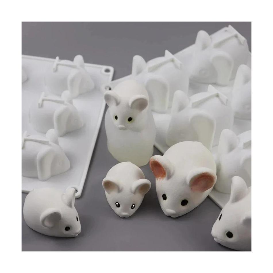 1 Pcs 귀여운 모양 마우스 금형 무스 케이크 디저트 - Bunny Cake Mold 리뷰 및 가격