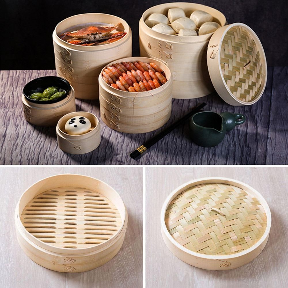 중국식 찜기 대나무 찜기 딤섬 요리용 바오 번 만두 찜 - Bao Steamer Bamboo 리뷰 및 가격