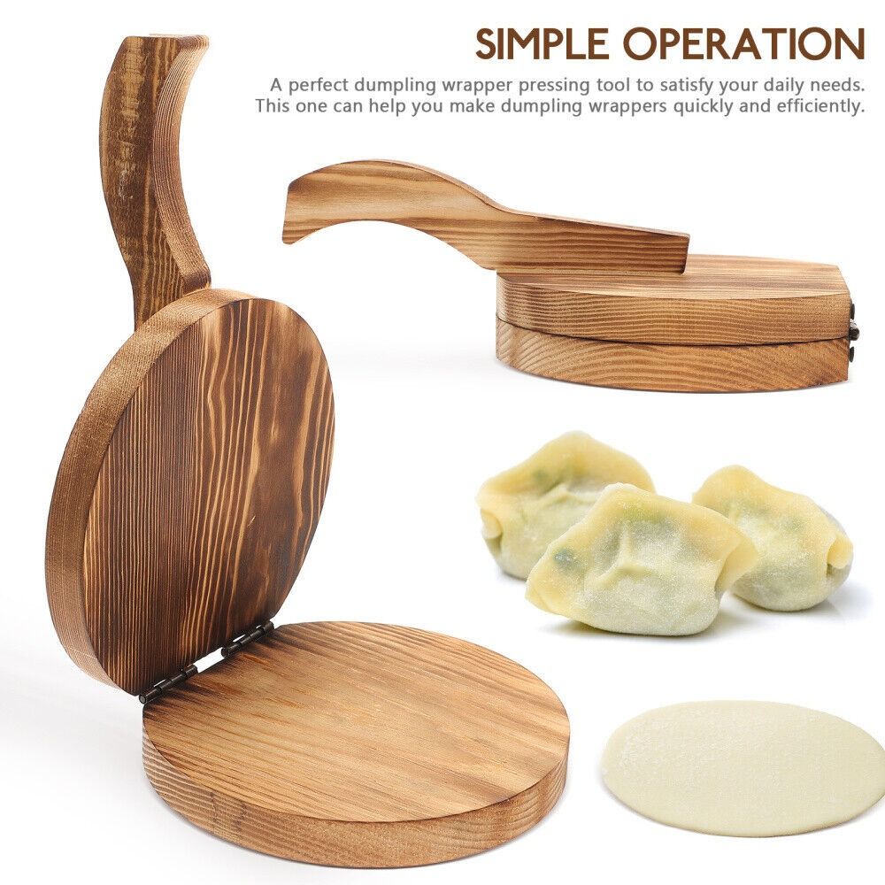 회전식 나무 반죽 프레서, 차파티 프레서, 만두 래퍼 - Dumpling Press Set 리뷰 및 가격